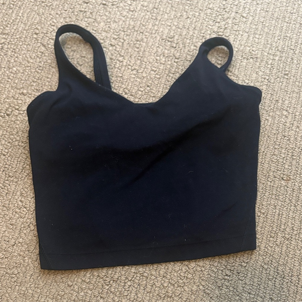 Navy Lululemon align tank size 0
